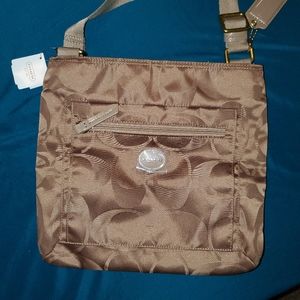 NWT Coach Getaway Signature Nylon File Bag
